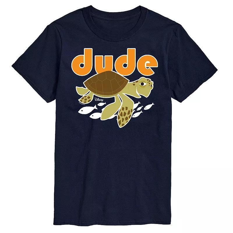 Disney/Pixar Finding Nemo Mens Dude Graphic Tee Blue Product Image