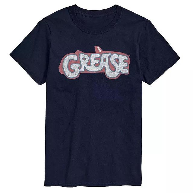 Mens Grease Logo Tee Blue Product Image