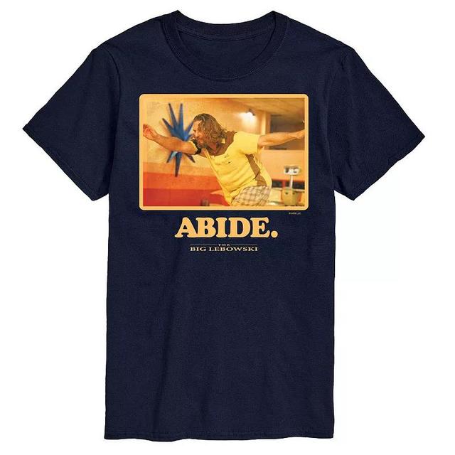 Big & Tall The Big Lebowski Abide Tee, Mens Blue Product Image