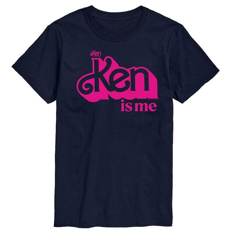 Big & Tall Barbie The Movie Ken Is Me Graphic Tee, Mens Blue Product Image