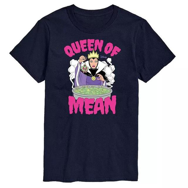 Disneys Villians Big & Tall Queen Of Mean Graphic Tee, Mens Product Image