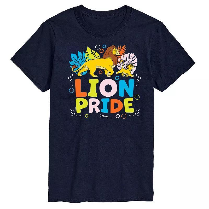 Disneys The Lion King Simba And Mufasa Mens Graphic Tee Product Image