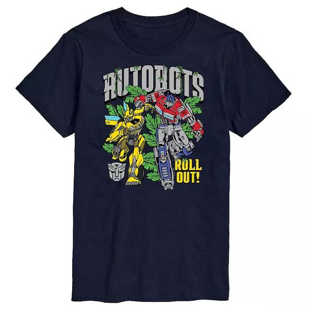 Big & Tall Transformers Autobots Roll Out Graphic Tee, Mens Product Image