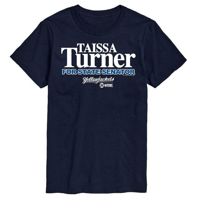 Big & Tall Yellowjackets Taissa Turner Senator Graphic Tee, Mens Blue Product Image