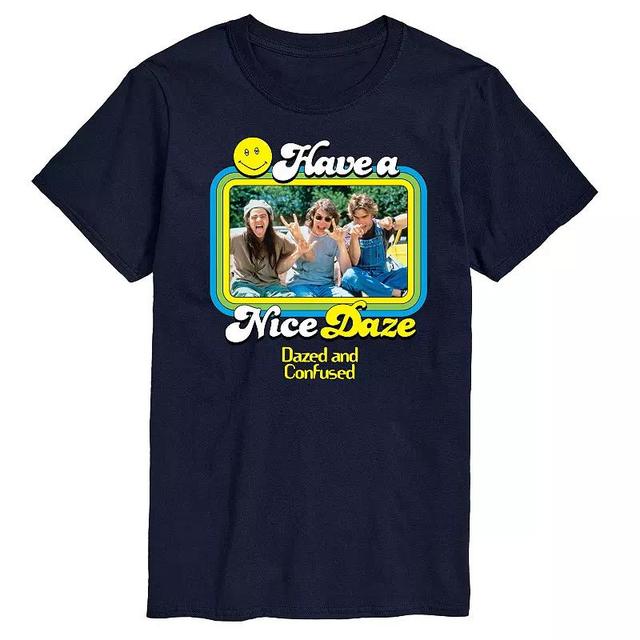 Mens Dazed and Confused Have A Nice Daze Graphic Tee Blue Product Image