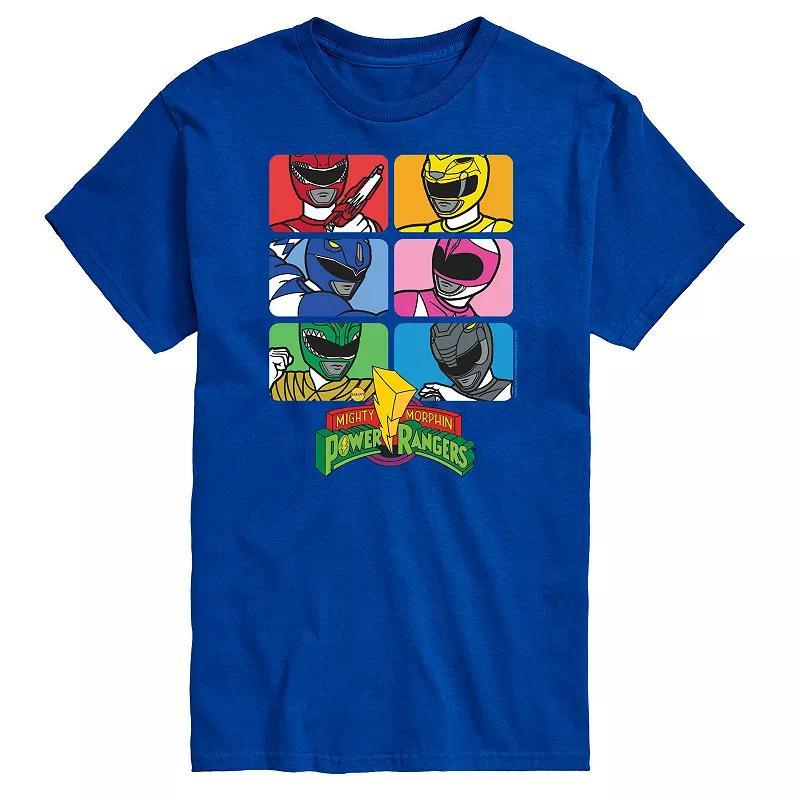 Mens Power Rangers Characters Tee Product Image