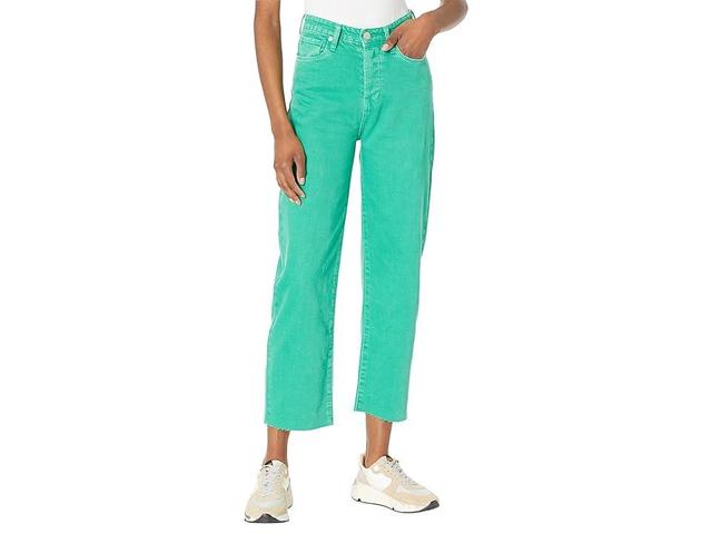 Blank NYC Baxter Straight Leg Five-Pocket Jeans Green) Women's Jeans Product Image