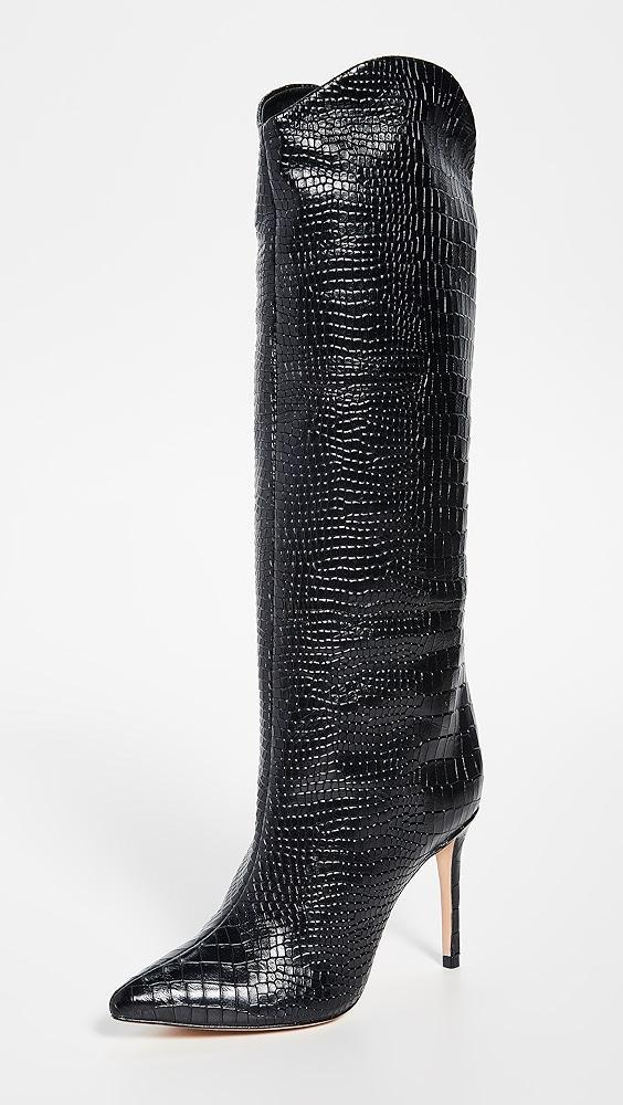 Schutz Maryana Croc Tall Boots | Shopbop Product Image