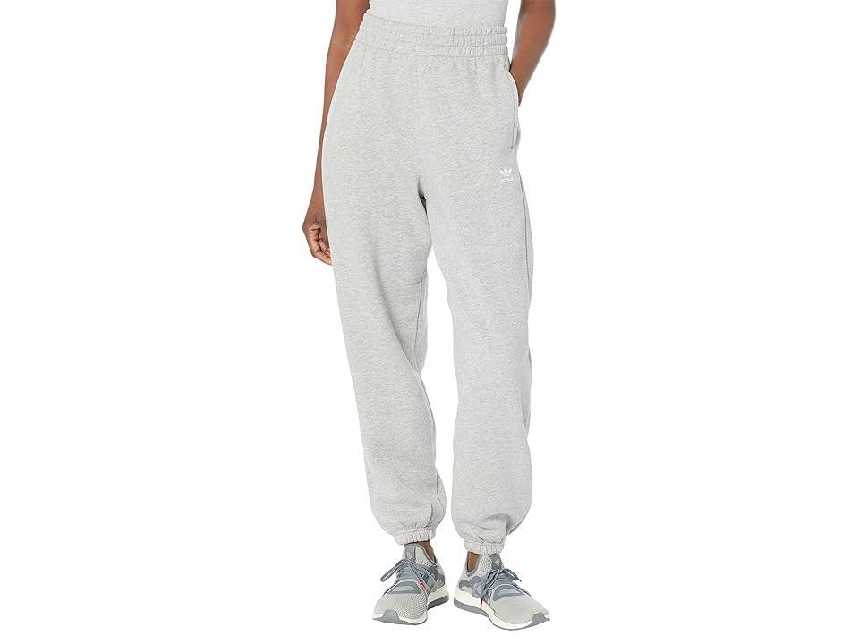 adidas Originals Essentials Fleece Joggers (Medium Grey Heather) Women's Clothing Product Image