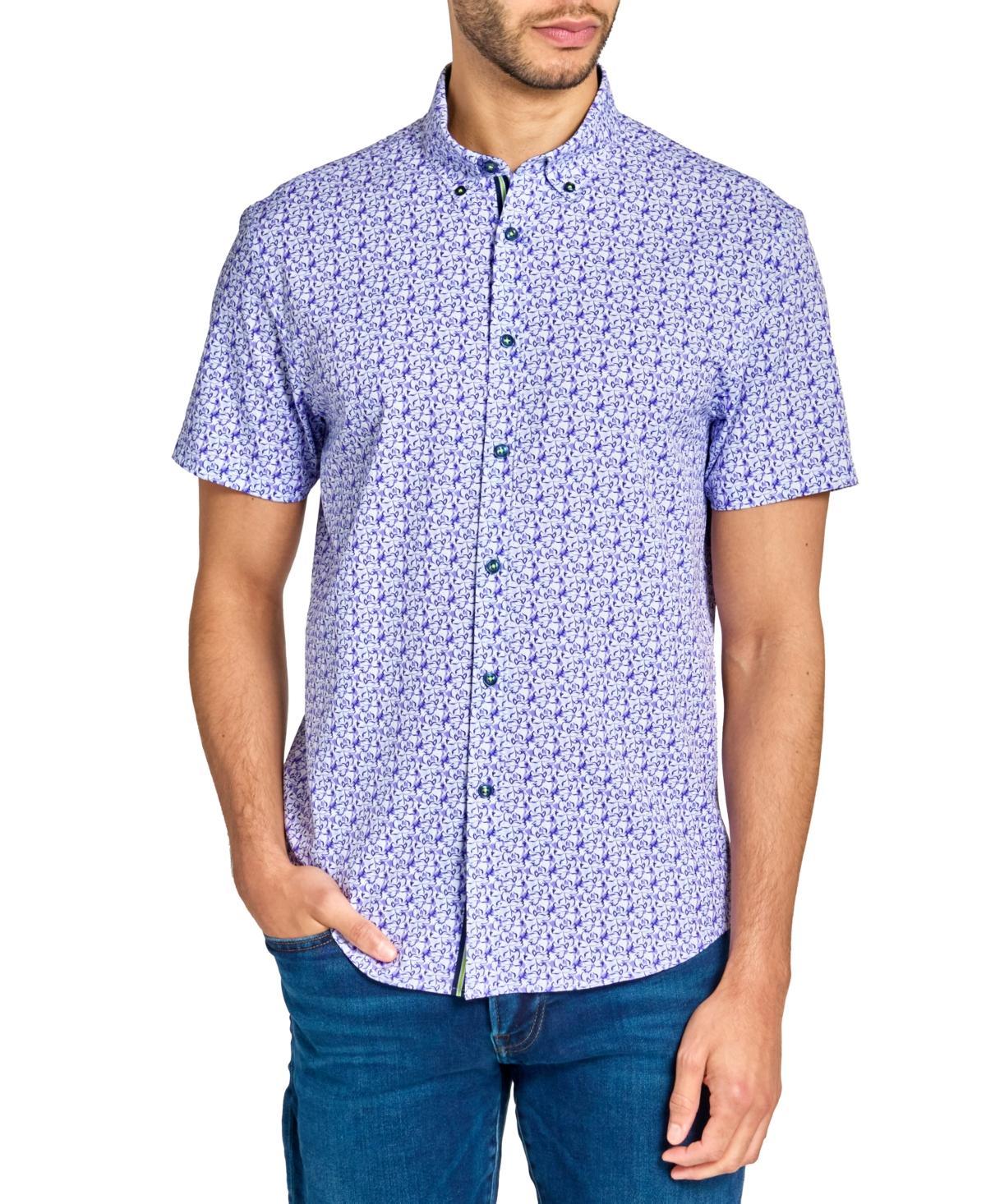 Society of Threads Mens Micro-Floral Shirt Product Image