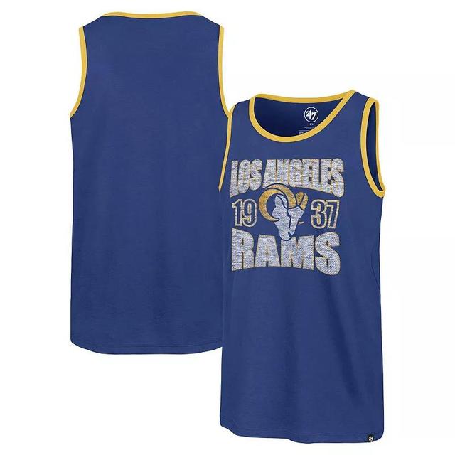 Mens 47 Royal Los Angeles Rams Upload Franklin Tank Top Product Image