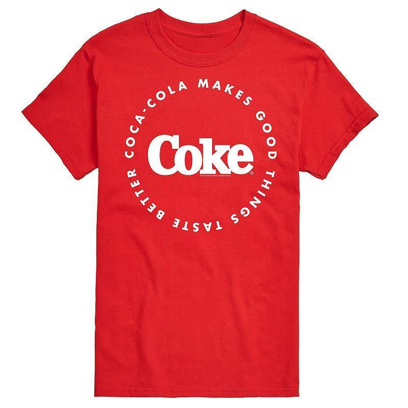 Mens Coca-Cola Things Taste Better Graphic Tee Product Image