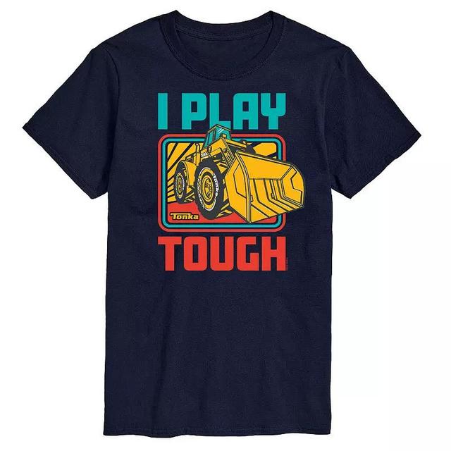 Big & Tall Tonka I Play Tough Graphic Tee, Mens Blue Product Image