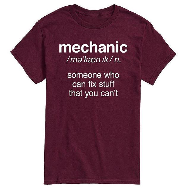 Mens Mechanic Definition Tee Product Image