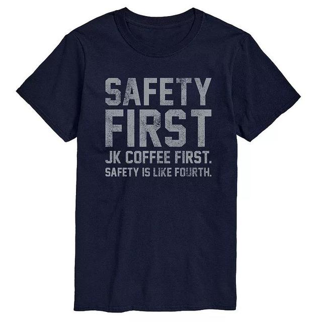 Mens Safety First JK Graphic Tee Product Image