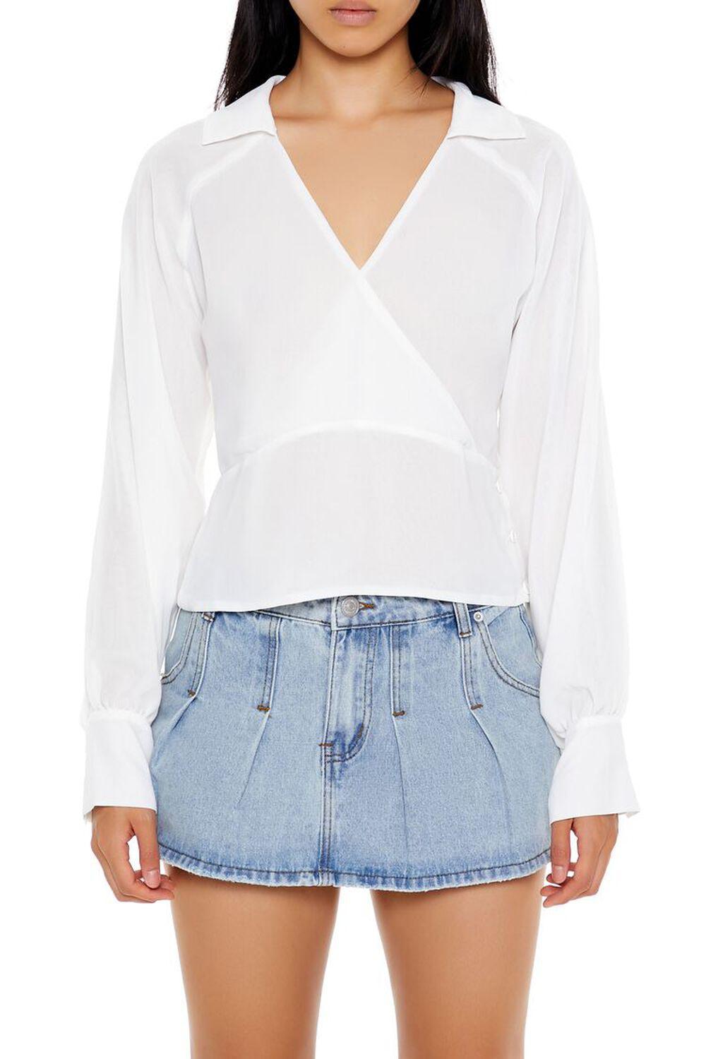 Cutout Surplice Top | Forever 21 product image