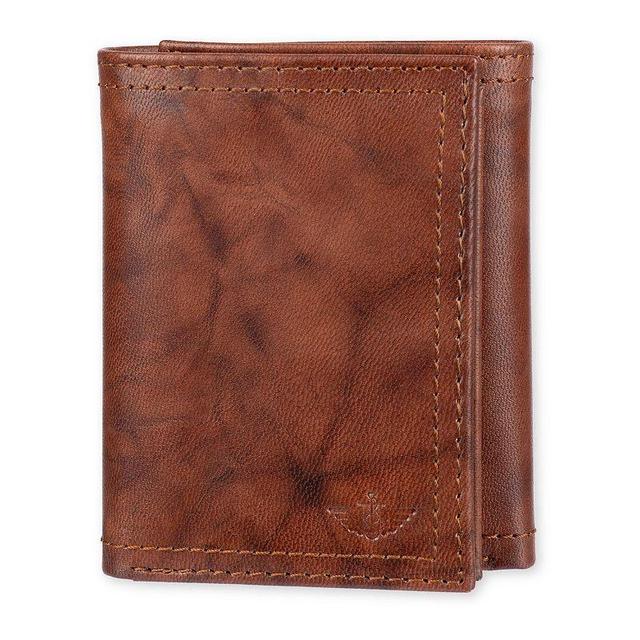 Mens Dockers RFID-Blocking Trifold Wallet, Brown Product Image