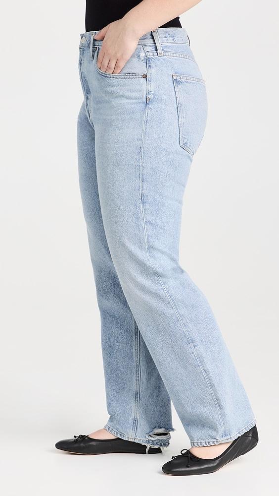 AGOLDE 90s Pinch Waist High Rise Straight Jeans | Shopbop Product Image