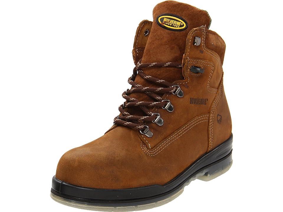 Wolverine 6 DuraShocks(r) Insulated WP Boot (Stone) Men's Work Boots Product Image