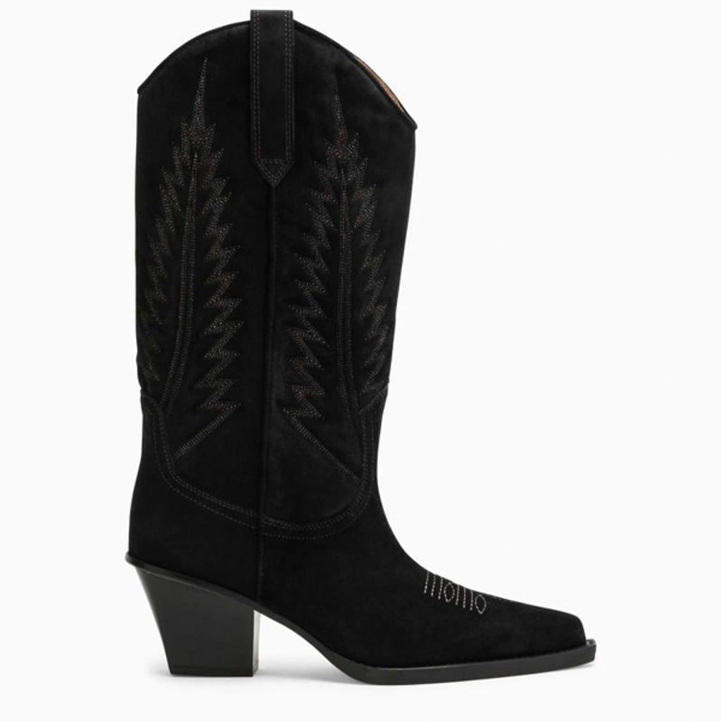 Texan Rosario Boot In Black Product Image