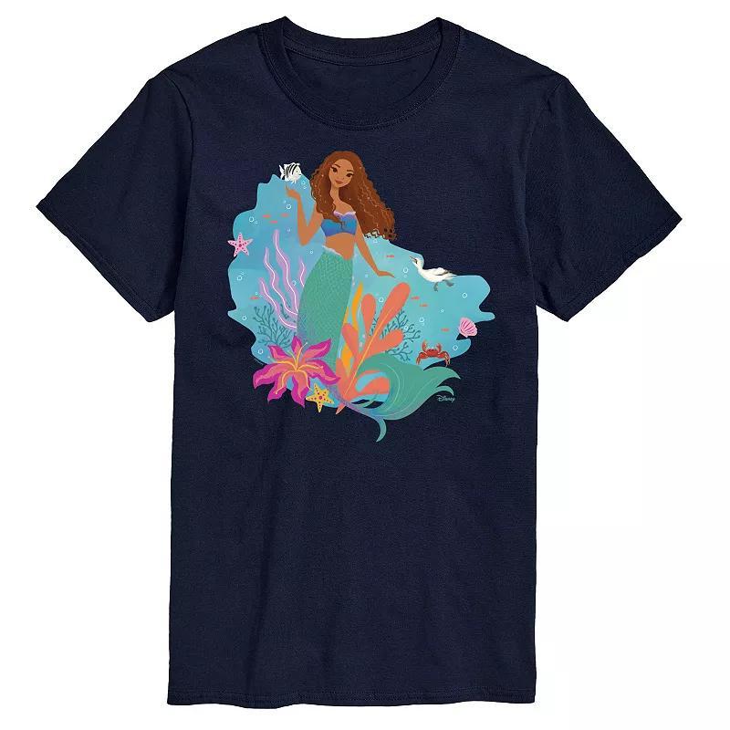 Disneys The Little Mermaid Mens Ariel Blue Product Image