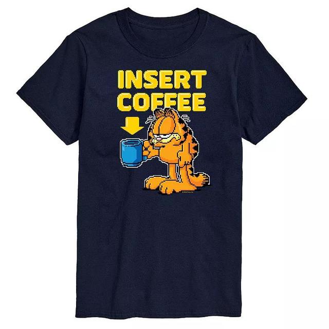 Mens Garfield Coffee Graphic Tee Product Image