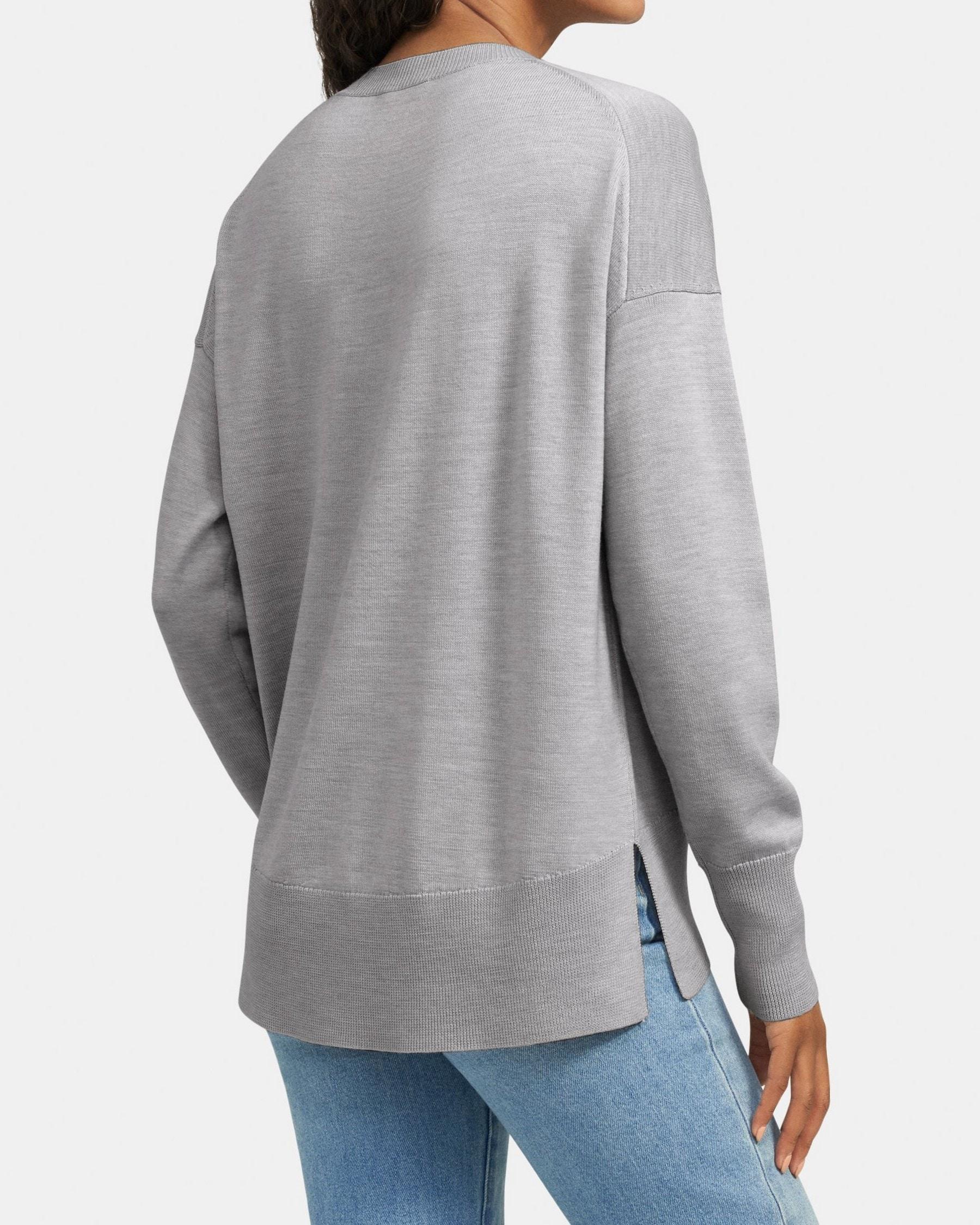 Crewneck Sweater in Ace Wool Product Image