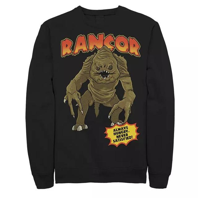 Mens Star Wars Rancor Always Hungry Never Satisfied Sweatshirt Black Product Image