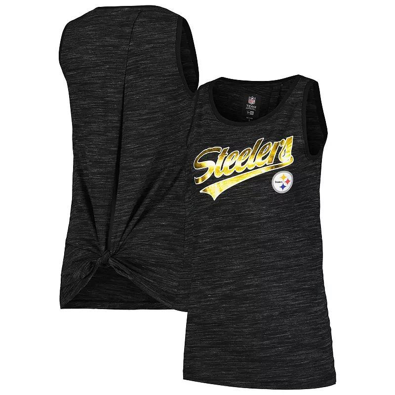 Womens New Era Pittsburgh Steelers Space Dye Active Tank Top product image