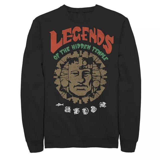 Mens Nickelodeon Legends Of The Hidden Temple Vintage Poster Fleece Product Image