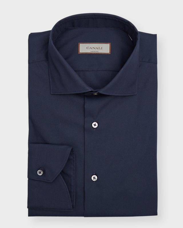 Mens Cotton Poplin Dress Shirt Product Image