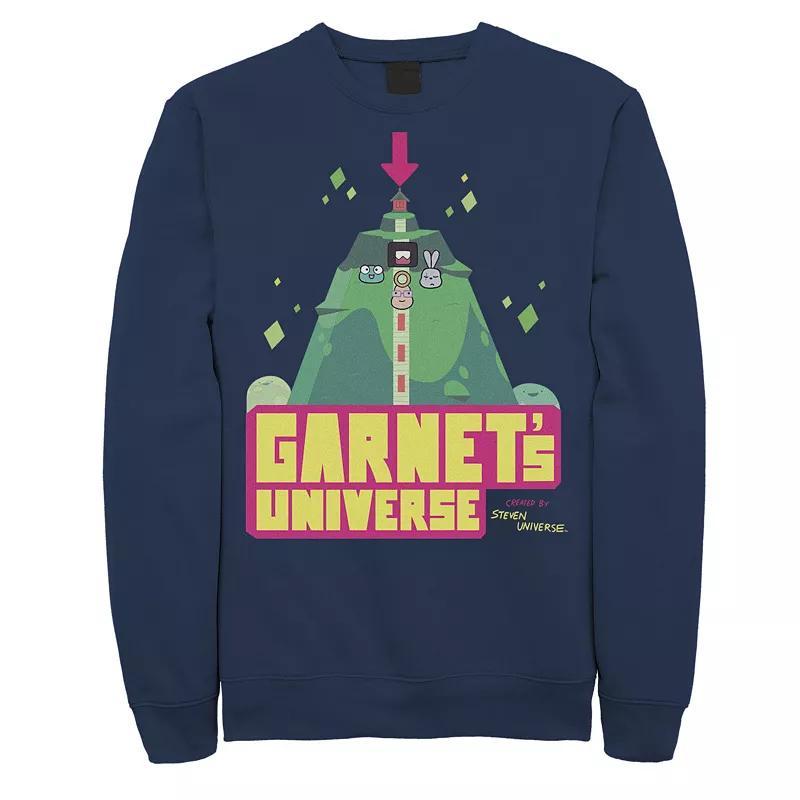 Mens Cartoon Network Steven Universe Garnets Universe Cartoon Sweatshirt Blue Product Image