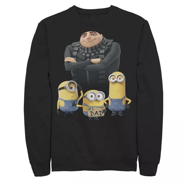 Mens Despicable Me Minions Count Dracula Portrait Sweatshirt Product Image