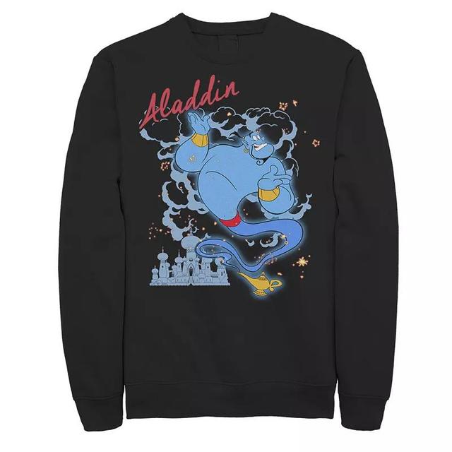 Disneys Aladdin Genie Mens Smoke & Sparkle Sweatshirt Product Image