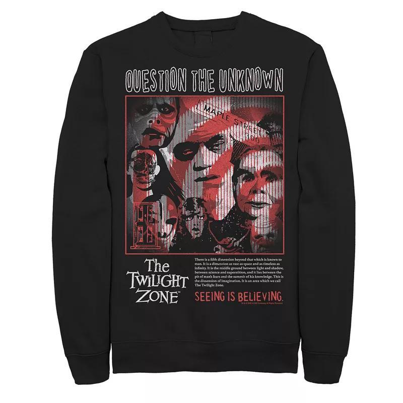 Mens The Twilight Zone Question The Unknown Sweatshirt Product Image