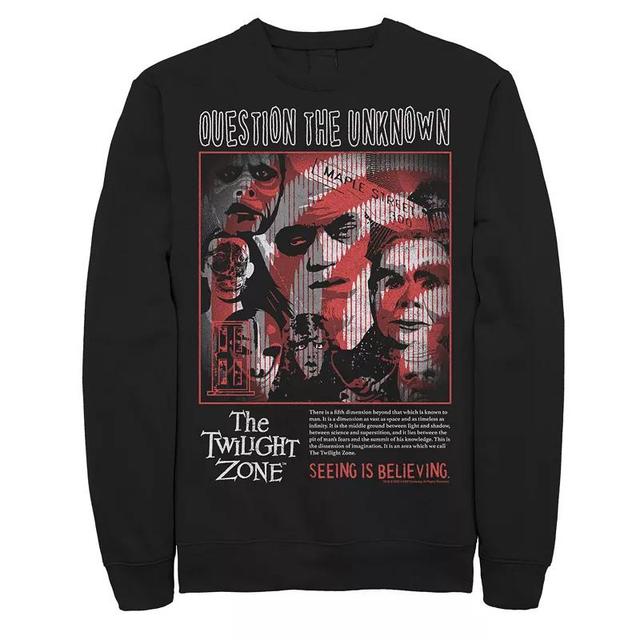 Mens The Twilight Zone Question The Unknown Sweatshirt Product Image