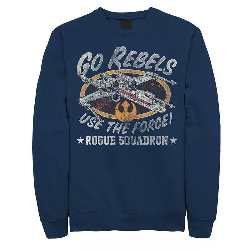 Mens Star Wars Rebels Sweatshirt Blue Product Image