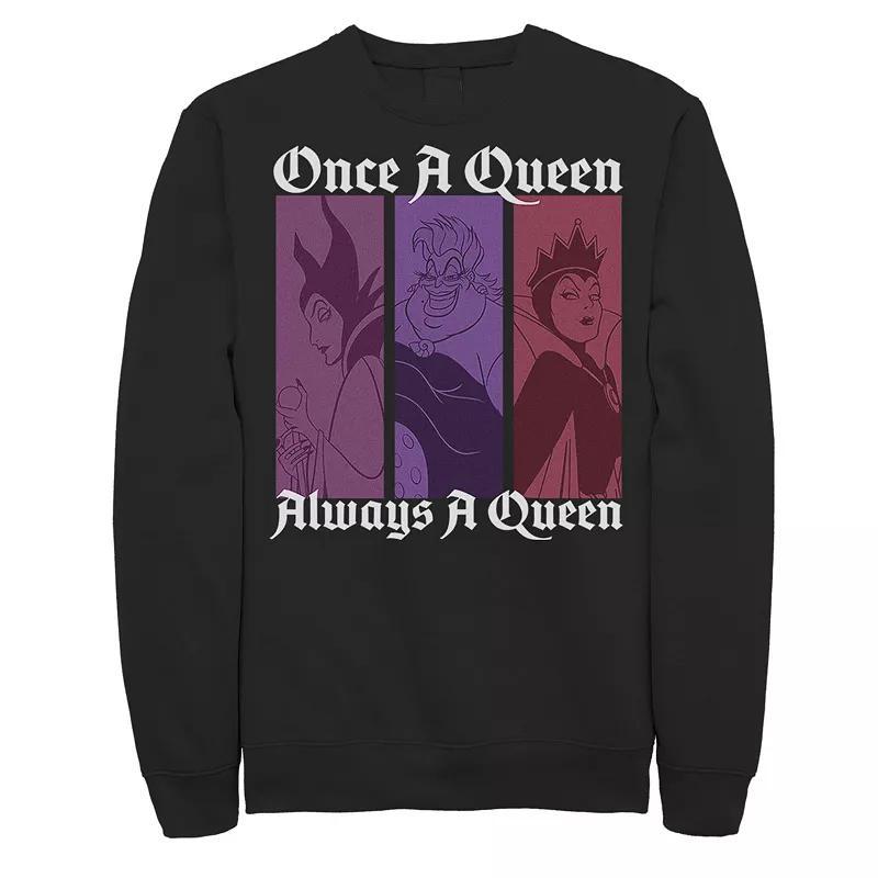 Disney Villains Mens Once A Queen Always A Queen Sweatshirt Product Image