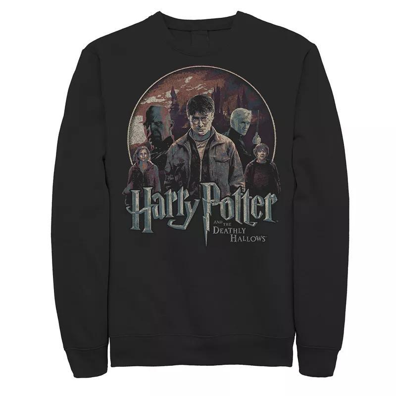 Mens Harry Potter And The Deathly Hallows Group Shot Sweatshirt Product Image