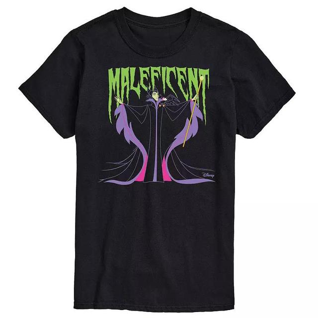 Disneys Villians Big & Tall Maleficent Graphic Tee, Mens Blue Product Image