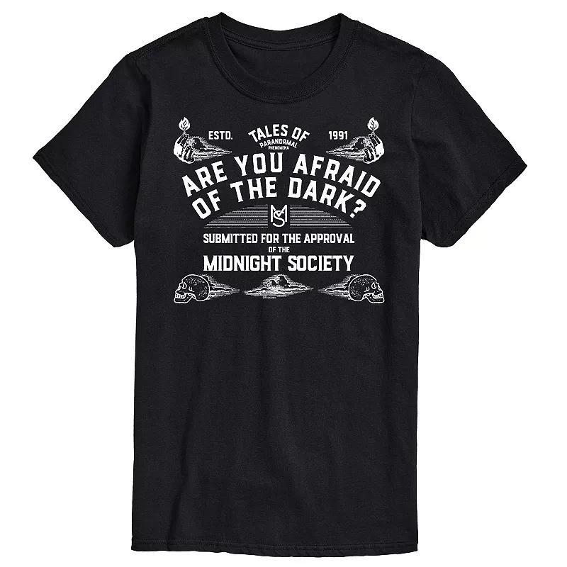 Mens Afraid Of The Dark Society Ouija Board Tee Product Image