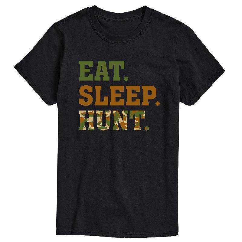 Big & Tall Eat Sleep Hunt Tee, Mens Product Image