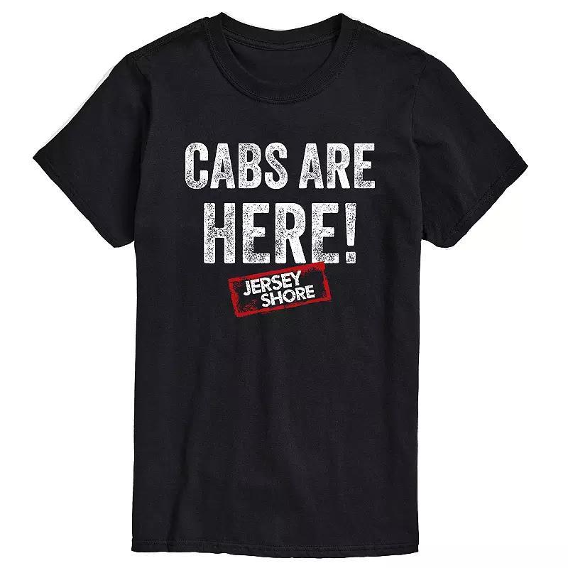 Big & Tall Jersey Shore Cabs Are Here Graphic Tee, Mens Product Image