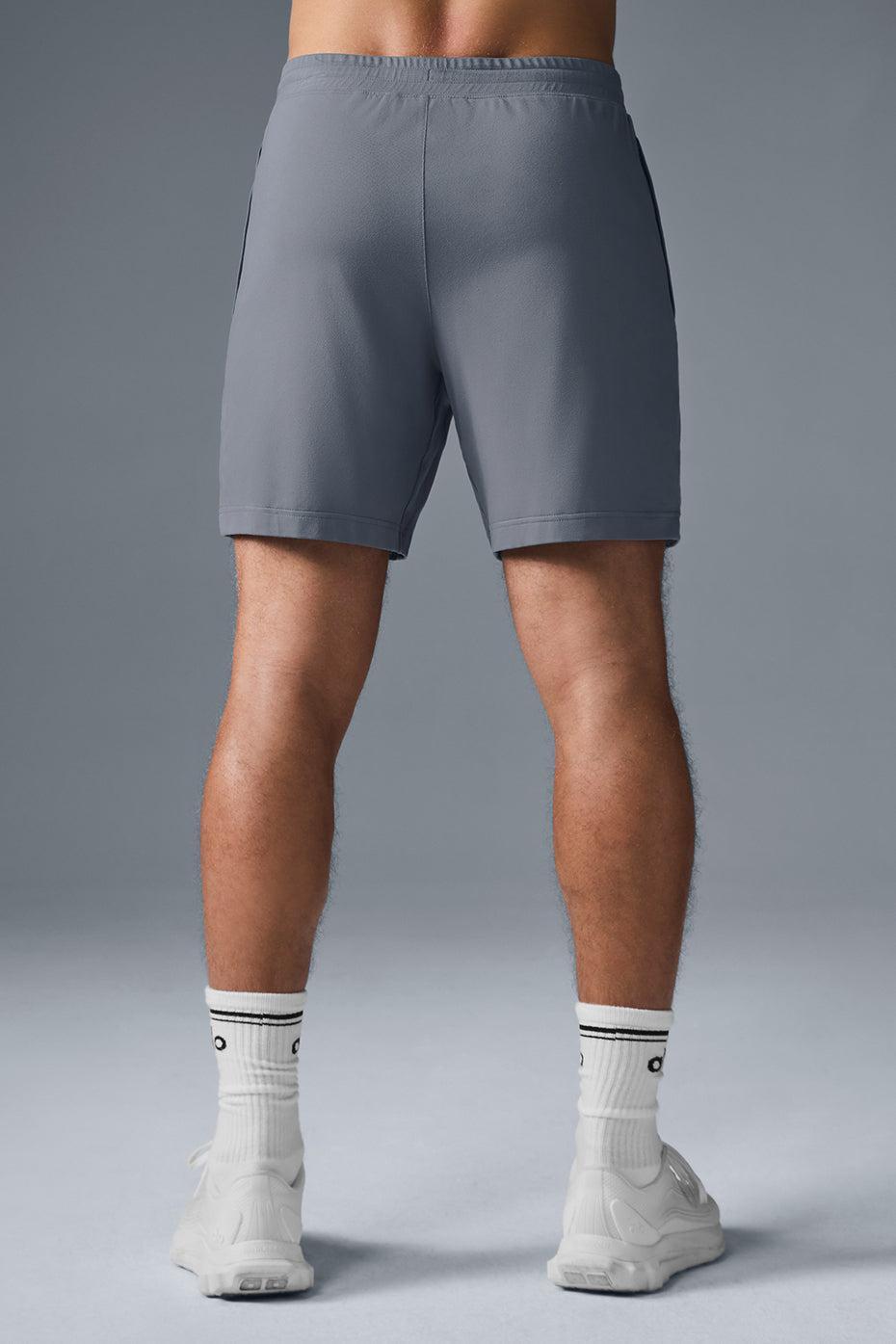 7" Conquer React Performance Short - Steel Grey Male Product Image