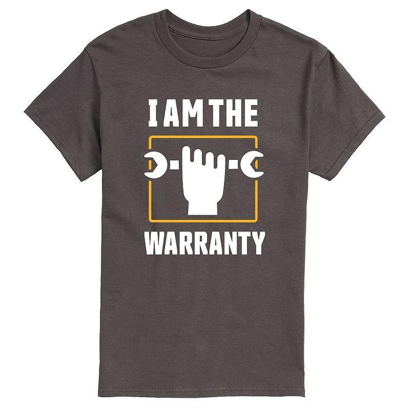 Mens I Am The Warranty Tee Grey Product Image