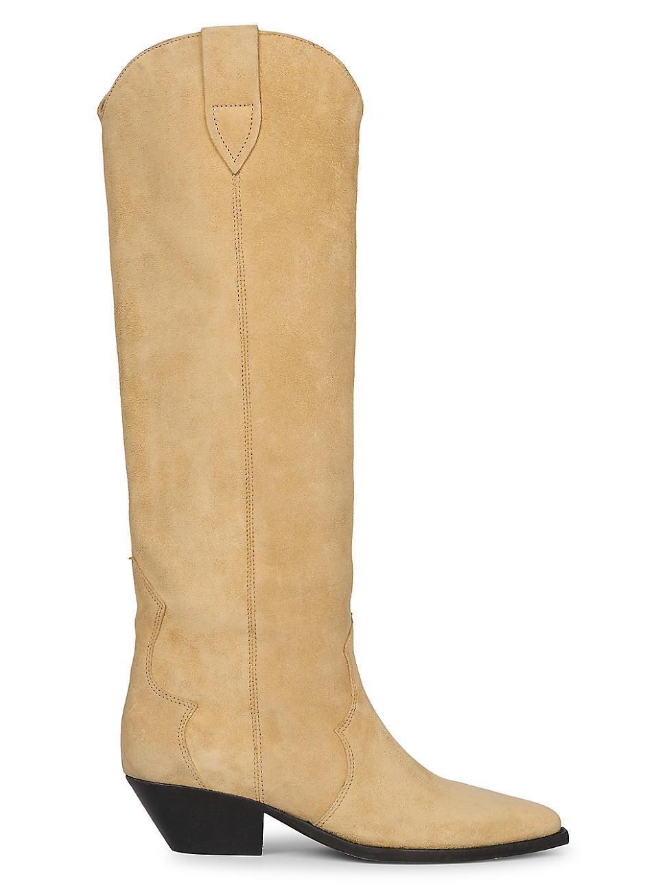 Womens Denvee Suede Knee-High Boots product image