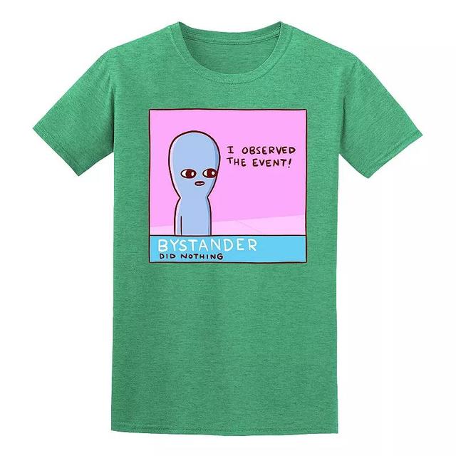 Mens COLAB89 by Threadless Strange Planet Tee Grey Irish Green Product Image