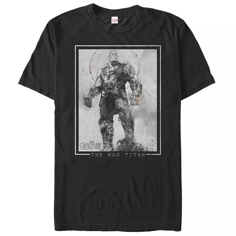 Boys 8-20 Marvel Avengers Mad Titan Thanos Graphic Tee, Boys Product Image