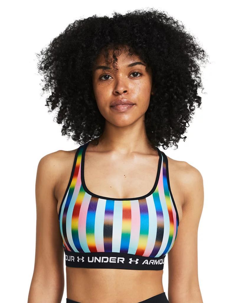 Women's UA Crossback Mid Pride Sports Bra Product Image