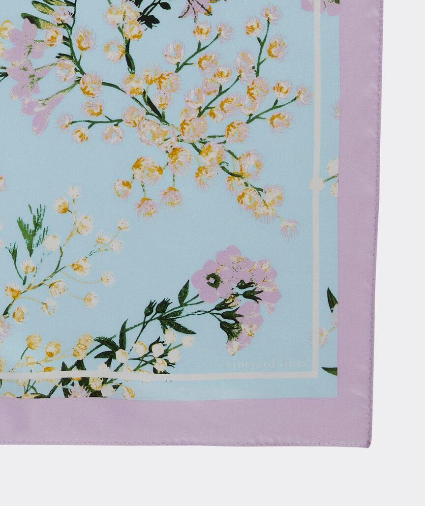 Summer Floral Silk Bandana Product Image